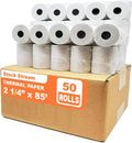 Thermal Receipt Paper Rolls 2-1/4" x 80 ft | Wholesale Case of 50 - Grocer wholesale