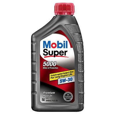 Mobil Super 5000 Motor Oil 6PK - Grocer wholesale