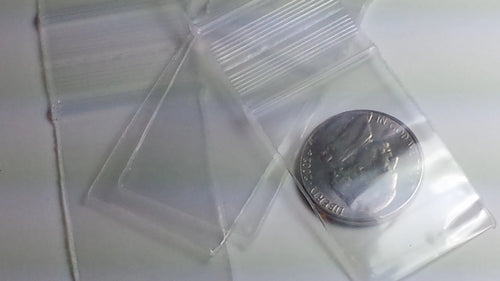 1015 Original Apple Bags 1" x 1.5"- CLEAR - Grocer wholesale