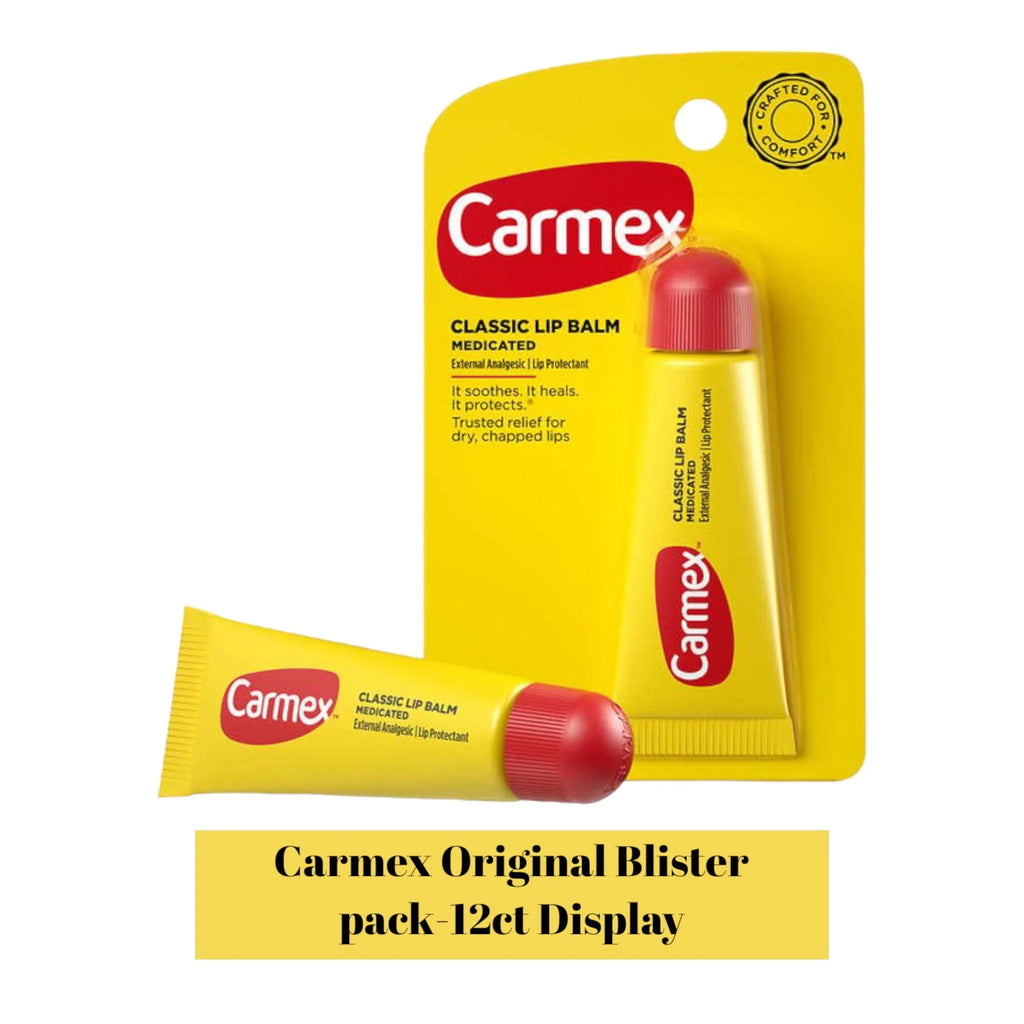 Carmex Lip Balm Tube 1pk Strawberry- 12ct - Grocer wholesale
