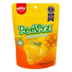 PEELERZ GUMMY MANGO 6 OZ BAG - Grocer wholesale