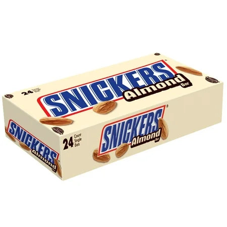 Snickers Almond Bar, 1.76 Oz Bar, 24 Bars/Box 1105 - All - Grocer wholesale