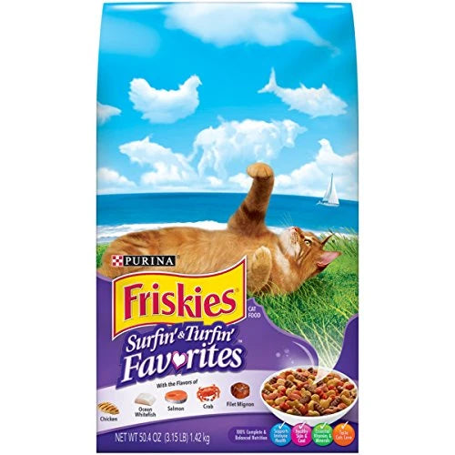Purina Friskies Fd Frisk Dry Surf/turf Bag Single Bag - Grocer wholesale