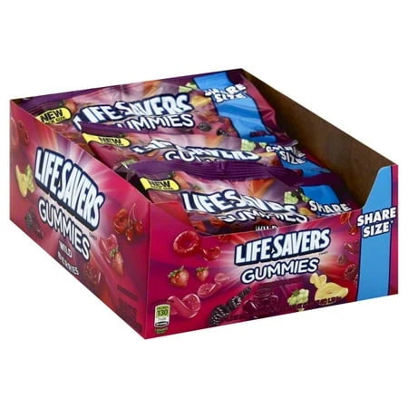 LifeSavers Gummies Candy, Wildberry, 4.2 Ounce (Pack of 15) - Grocer wholesale