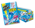 Pop Rocks Dip Blue Raspberry .63 oz (18 Packs Per Box) - Grocer wholesale