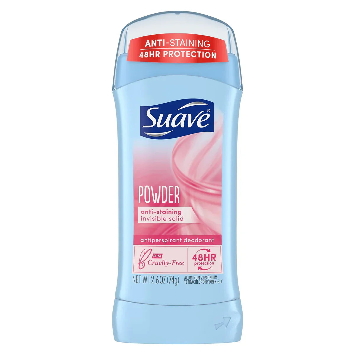 Suave Antiperspirant Deodorant in Powder 2.6oz/6pk - Grocer wholesale