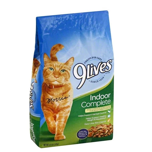 9 Lives 3.15 Lbs Indoor Complete Cat Foo-wholesale - Grocer wholesale
