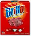 Brillo Steel Wool Soap Pads Red - 18ct/12pk - Grocer wholesale