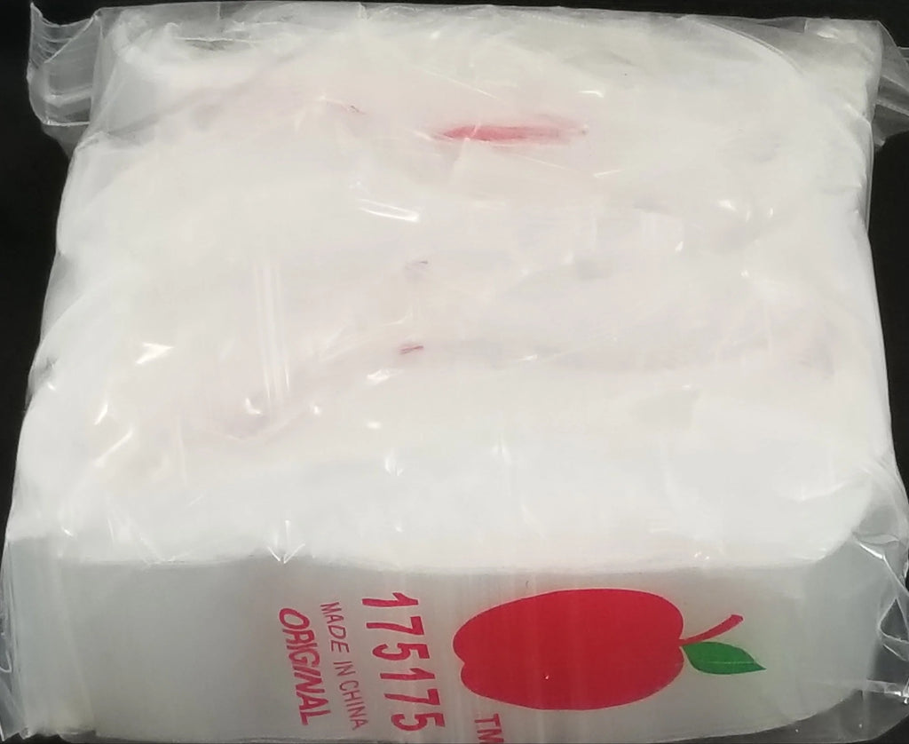 175175 Original Apple Bags 1.75" x 1.75"- CLEAR - Grocer wholesale