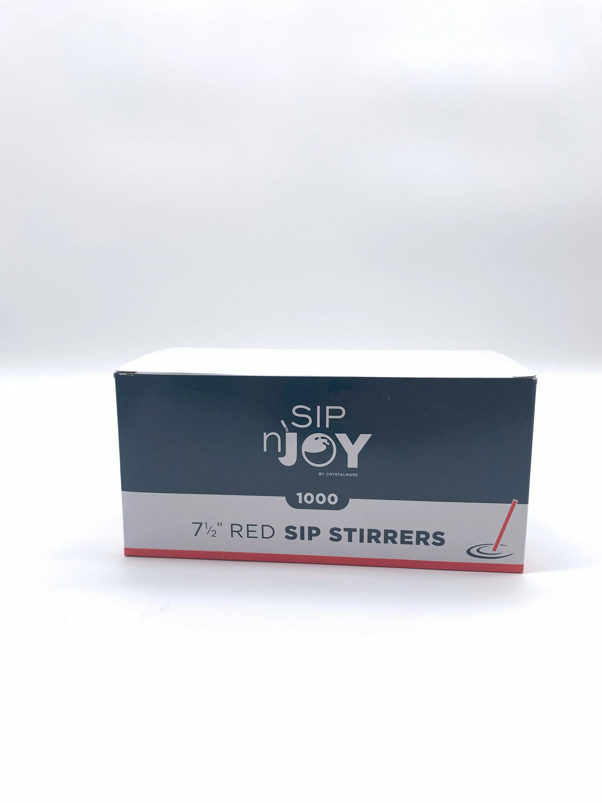 SIP njoy stirrers packed 7 1/2" 1000ct - Grocer wholesale