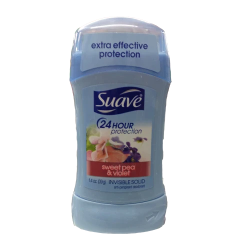 Suave Deodorant Stick - Sweet Pea & Violet 1.4 oz - Grocer wholesale