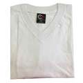 V Neck White Short Sleeves T-Shirts 2X & Up - 12 PK - Grocer wholesale