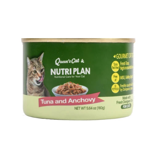 Nutri Plan Cat Food 5.64oz Tuna & Anchov-wholesale - Grocer wholesale
