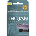 TROJAN Condom Ult Thin Lub 3s 6 Per Package - Grocer wholesale