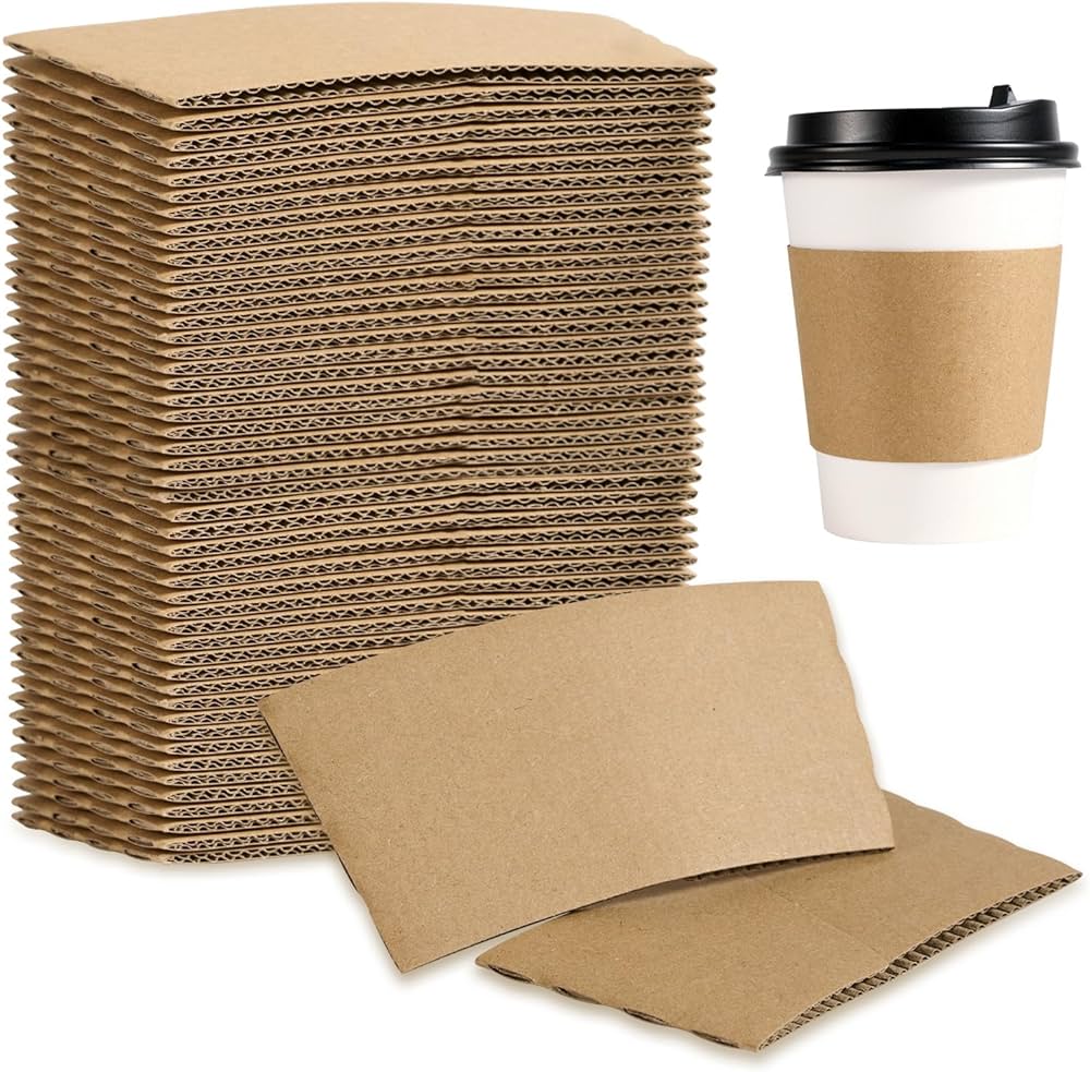 Peace paper cup sleeves 1000pcs - Grocer wholesale