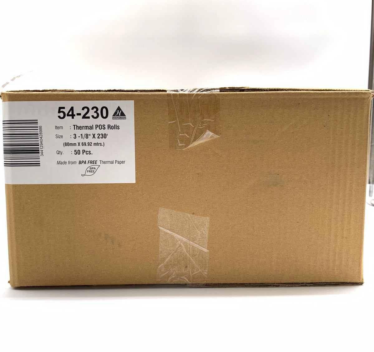 54- 230 Thermal pos 50 rolls - Grocer wholesale