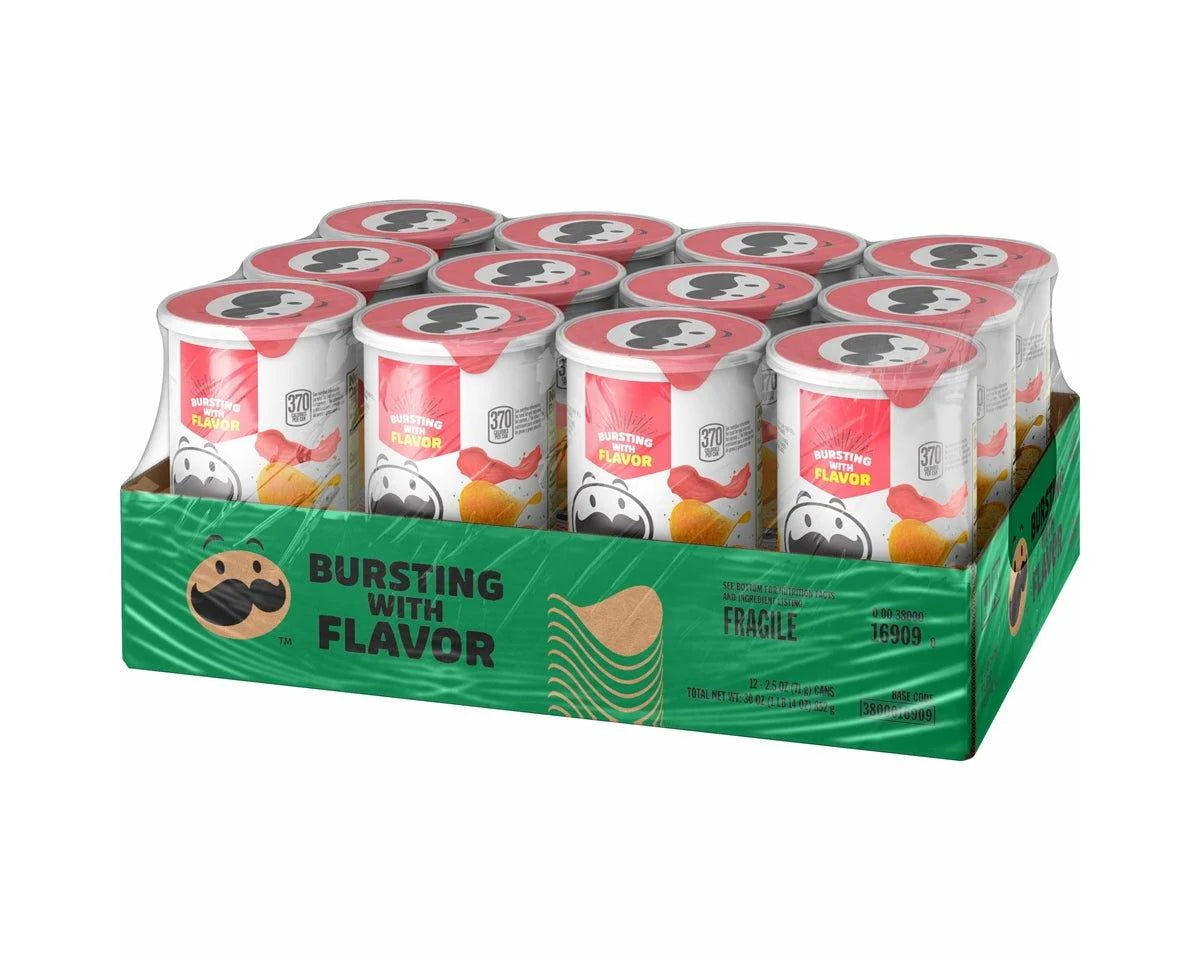 Pringles Pizza Potato Crisps — Grab n' Go 2.5 oz Cans | Bulk & Wholesale - Grocer wholesale