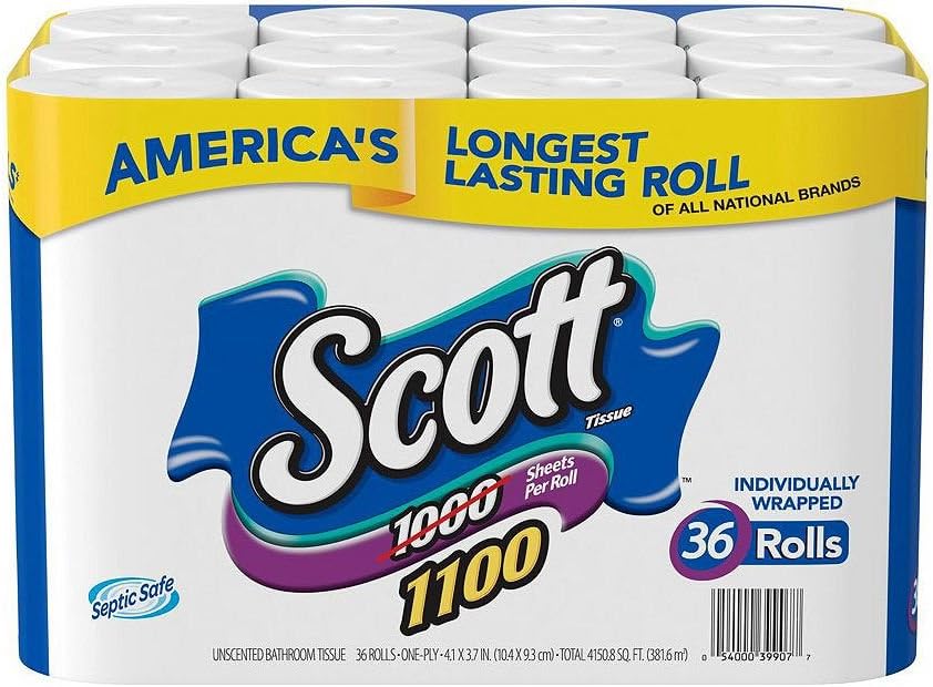 Scott bath paper 36 rolls - Grocer wholesale