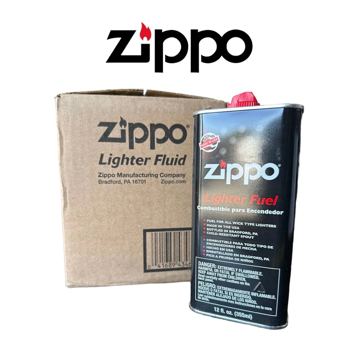 Zippo Lighter Fluid 12oz-12ct - Grocer wholesale