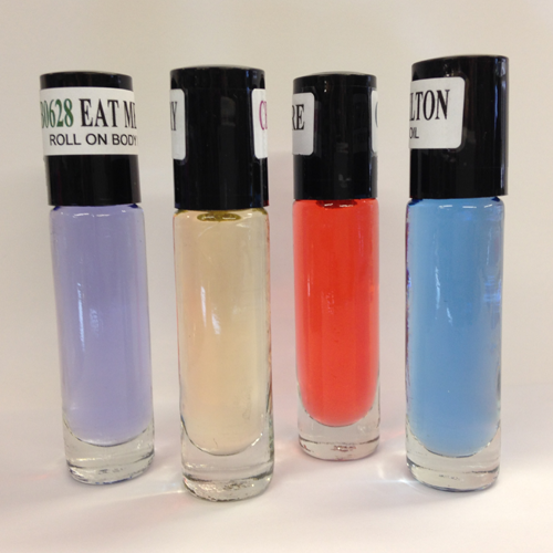 Body Oil Roll On Bottle Display 120 PCS